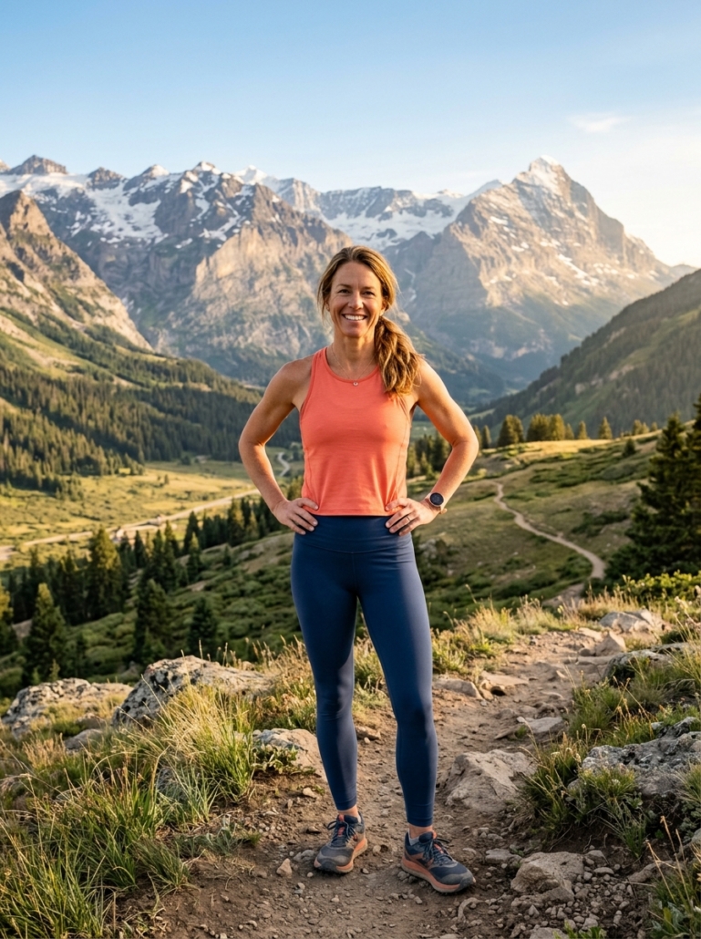 Woman on GLP-1 Injections in Parker Co hiking